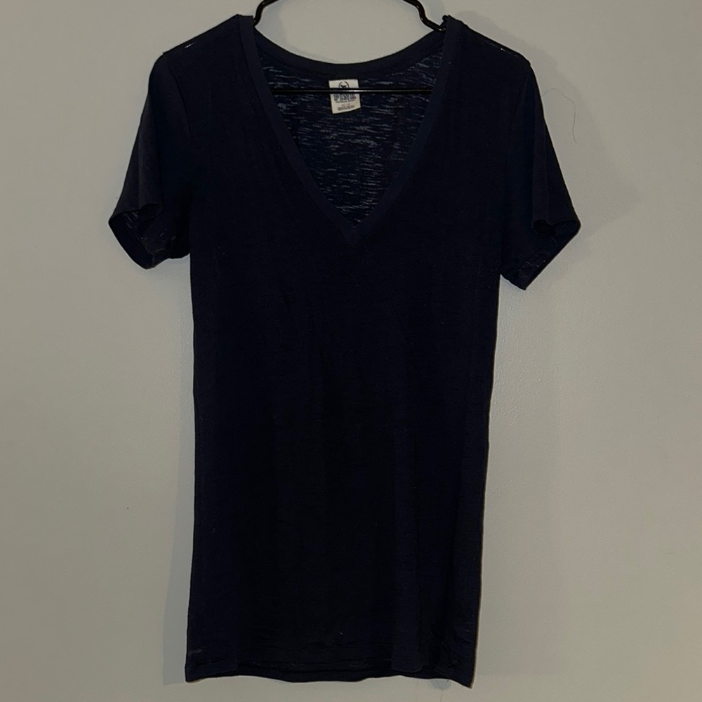 Fitted Black Short Sleeve Crew Neck T-Shirt